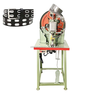 <span class=keywords><strong>Machine</strong></span> de poinçonnage automatique d'œillets ovales et de rivetage de garnitures ovales pour sacs, chaussures, ceintures, cuir, toile et tissu - Product Image 1