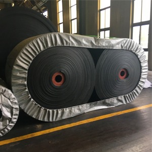 高品质新价格耐热工业制造商黑色EP织物水平橡胶采矿输送带 - Product Image 1