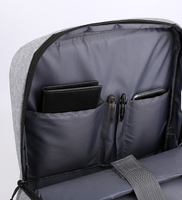 Sacs à dos personnalisés avec logo, sacs à dos d'affaires pour ordinateur portable, sacs à dos promotionnels avec port USB