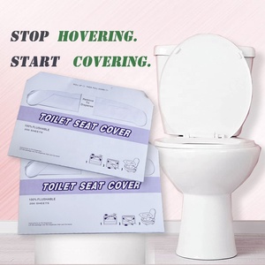 Günstiger Preis <span class=keywords><strong>Gute</strong></span> Qualität Hygienischer Schutz Faltbarer Spülbarer Toilettensitz-Papierbezug - Product Image 2