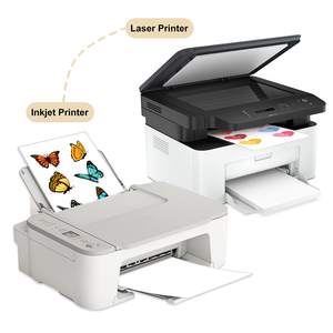 Printable Full <strong>Color</strong> A4 Blank Waterproof Self <strong>Adhesive</strong> Glossy / Matte / Clear Film Sheet Flexography <strong>Vinyl</strong> Sticker Label Paper - Product Image 2