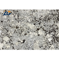 Dalles de granit en tourmaline blanche naturelle ZGSTONE, polies, grandes dalles, table à manger de luxe, plan de travail personnalisé