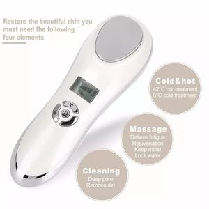 Elektrische Anti-Falten-Haut verjüngung Heißes und kaltes Gesichtshammer-Schönheits pflege gerät - Product Image 4
