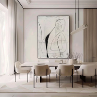 Meubles de chambre à coucher modernes pour villa de luxe, solution clé en main, intérieur personnalisable blanc, lit en cuir véritable en forme d'enveloppe