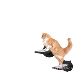 Lit suspendu pour chat en bois, structure d'escalade murale pour chat, lit suspendu en bois pour chat, jouet de saut pour chat - Product Image 2