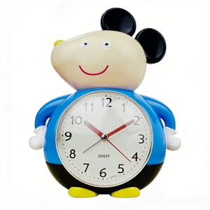 <span class=keywords><strong>Reloj</strong></span> Despertador <span class=keywords><strong>de</strong></span> <span class=keywords><strong>Mesa</strong></span> con Diseño <span class=keywords><strong>de</strong></span> Ratón, Melodía Silenciosa <span class=keywords><strong>de</strong></span> Cuarzo o Alarma Simulada <span class=keywords><strong>de</strong></span> Campana, con Diseño Bonito para el Hogar y Uso Infantil - Product Image 4