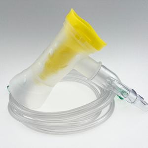 하이 퀄리티 병원 일회용 의료 에어로졸 챔버 흡입기 증발기 키트 클래스 I 에어로졸 치료기구 - Product Image 4