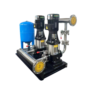 Pompe centrifuge CR 255-4-2 A-F-A-E-HQQE - Entrées/sorties à niveau identique - Composants humides en acier inoxydable - Pompe de surpression - Garantie 1 an - Product Image 1