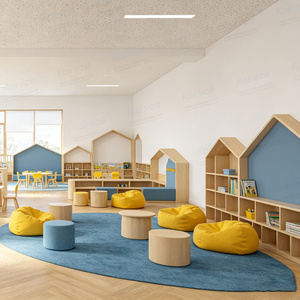 Ensemble de meubles de maternelle Kainice Modern Reggio Montessori, table et <span class=keywords><strong>chaise</strong></span> en bois pour enfants, pour garderie, crèche, salle de classe - Product Image 4