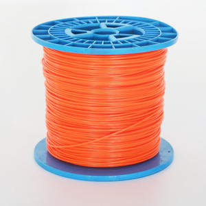 Nylon Tông Đơ Dòng 5lb Spool Orange Strimmer Dòng Cắt Phần OEM Vòng Vuông Sao Twist Hình Dạng - Product Image 2