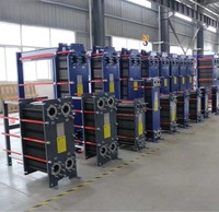 Échangeur de chaleur à plaques amovibles HLD en acier inoxydable 304, 50 GPM, 600 W, certifié CE, garantie 1 an, pour le refroidissement chimique de l'acide nitrique et des moteurs
