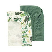 Drap-housse respirant en crêpe de coton double couche 40S pour berceau 85x45x5cm, protège-matelas pour nouveau-né, literie norme Classe A