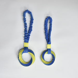 Köpek kolu çiğnemek geçirmez agresif checheiçin % örgülü halat pamuk çevre dostu dayanıklı oyuncak interaktif Tug römorkör savaş - Product Image 1