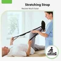 Sangle extensible polyvalente originale pour bandes d'exercice, pour la physiothérapie, le yoga, la flexibilité et l'entraînement à la mobilité