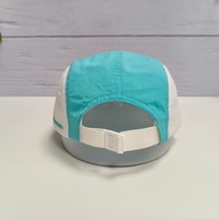 Casquette de camping unie à 5 panneaux en polyester haute élasticité pour l'été, la randonnée et la pêche, pour hommes et femmes