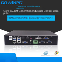 PC Workstation Mini Industri Berkinerja Tinggi dengan Dukungan Soket Intel Core i7/i9 LGA1151 dan GPU Khusus