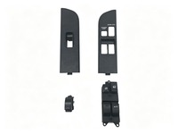 Cache de panneau de commande de lève-vitre noir côté conducteur et passager pour LandCruiser70 FJ70 FZJ70 FJ76 FJ78 FJ79 07-23 (RHD, 2 portes)