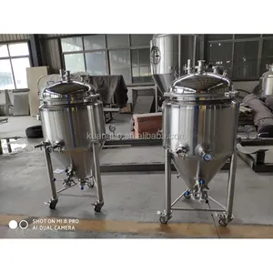 100 litro micro fabbrica di birra attrezzature Casa birreria con giacca fossetta fermentatore