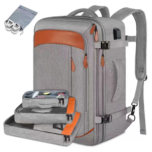 <span class=keywords><strong>Mochila</strong></span> <span class=keywords><strong>de</strong></span> <span class=keywords><strong>Viaje</strong></span> Expandible <span class=keywords><strong>de</strong></span> 40L, <span class=keywords><strong>20</strong></span> Pulgadas, Aprobada para Vuelo, con Compartimento Húmedo/Seco, Bolsa para Portátil <span class=keywords><strong>de</strong></span> 17 Pulgadas - Logotipo Personalizado - Product Image 2