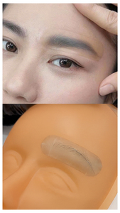 Brow Aid thực hành Băng tái sử dụng lông mày xăm đào tạo dán cho hoàn hảo trán hình & microblading thực hành - Product Image 4