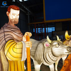 SGL073 Hot Sale Chinese Lantaarnfabriek Op Maat Gemaakt Christelijk Jezus Thema Lantaarnfestival voor Decoratie - Product Image 6