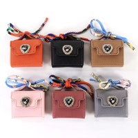 Dompet koin wanita grosir dompet koin mini dompet kulit logo kustom