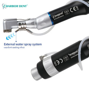 طقم قبضة أسنان عالية السرعة بثلاث رشاشات ماء <span class=keywords><strong>2</strong></span>/4 فتحات، زر ضغط للتحكم بالسرعة العالية/المنخفضة، توربين طاقة لمعدات الأسنان - Product Image 5