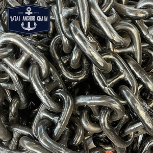 Chaîne d'ancre Yatai 40 mm pour usage naval, chaîne à maillons à goujons, acier inoxydable haute résistance pour la fabrication - Product Image 1