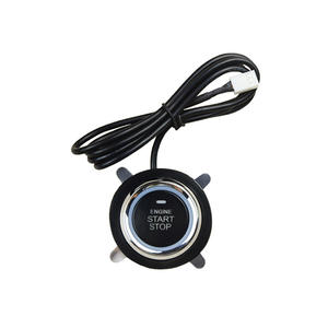 نظام إنذار عالمي للسيارة 12 فولت مع زر تشغيل/إيقاف ونظام إشعال بدون مفتاح، طقم تحويل معدني لا يشمل المفتاح عن بعد - Product Image 6