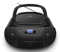 Meilleure vente lecteur CD radio de bureau lecteur CD portable avec radio stéréo AM/FM, port AUX