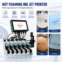 Impresora de Codificación de Productos Comerciales, Máquina de Impresión Automática de Inyección de Tinta Térmica para la Industria de Fabricación de Empaques