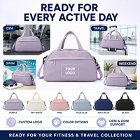 Sac de voyage haut de gamme à prix abordable, personnalisable avec logo, léger, pour le sport, rangement, design élégant, nombreux styles en stock, sac de yoga pliable