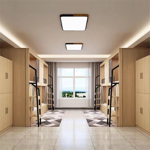 Cama Literas de Acero de Diseño Moderno Tipo Loft, Ahorra Espacio, Tamaño Queen, Perfil Duradero para Dormitorio, Escuela, Hotel, Apartamento - Product Image 2