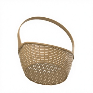 B03S-H02 Canasta de Plástico Apilable, Resistente, Ligera, Ecológica e Impermeable para Frutas, Ideal para Tiendas de Frutas y Empaquetado Minorista - Product Image 2