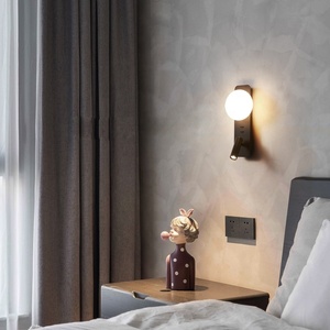 Đèn Tường Led Đọc Sách Đầu Giường Có Thể Điều Chỉnh Lắp Đặt Bốn Hướng 3W + 3W Gắn Bề Mặt Phòng Khách Sạn Trong Nhà - Product Image 1