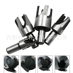 Wood Plug Drill <b>Set</b> Metric Counterbore Bright Uncoated Round Shank Multi Item <b>Set</b> For Woodworking Hole Opening - Product Image 4