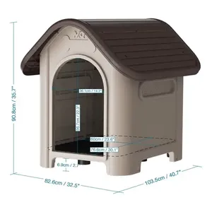 Casa para Perro Térmica Grande para Razas Grandes Mq - Product Image 6