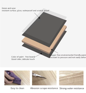 Современная роскошная мебель для дома: популярные деревянные компьютерные столы для кабинета с креслами - Product Image 4