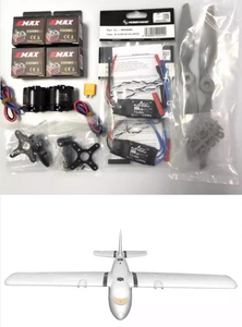 Myflydream Hào Quang 1600Mm Mini Crosswind Cố Định Cánh Drone Vtol <span class=keywords><strong>RC</strong></span> FPV Twin Động Cơ Tàu Sân Bay Máy Bay Cho Nhiếp Ảnh Máy Bay Mfd Mini - Product Image 6