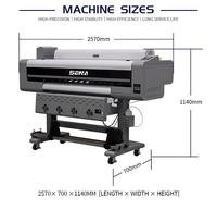 Imprimante grand Format Photo Machine 1.6/1.9m grand Format UV Machine d'impression Epson tête d'impression tissu affiche voiture papier peint