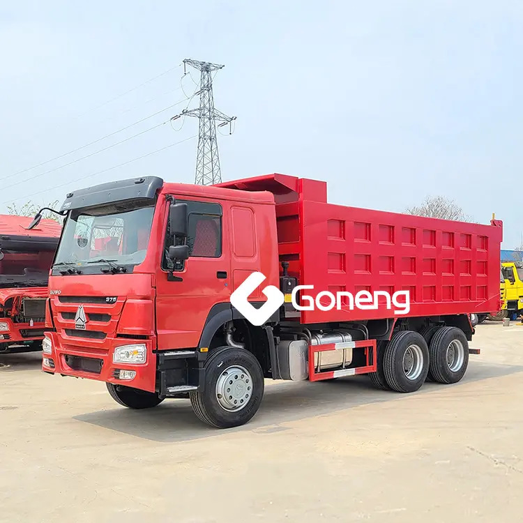 좋은 상태 사용된 howo 덤프 트럭 가격 팁 주는 사람 트럭 6x4 sinotruk는 판매를 위해 dongfeng 2016 2017 를 사용했습니다