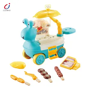 Mini carrinho de brinquedo para cozinha, mini carrinho de brinquedo para churrasco, faça você mesmo