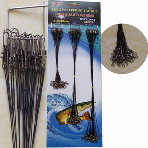 Equipo de Pesca Teng Fei, Línea de Acero con Anzuelo Giratorio de 15/25/30 cm, Aparejos de Pesca para Barco, 60 Piezas - Product Image 4
