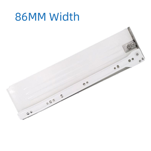 86mm đồ nội thất kim loại hộp sơn tĩnh điện 1.2mm Độ dày ngăn kéo hộp trượt con lăn hộp công cụ ngăn kéo trượt con lăn đường sắt với bảng điều khiển - Product Image 2