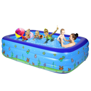 Pools Swimming Outdoor Family, Inflatable Swimming Pool Large Kids Pool Outdoor, Rubber Swimming Pool