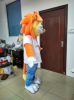 2019 Chine Fabricant Professionnel En Peluche Lion Costumes De Mascotte Personnalisés