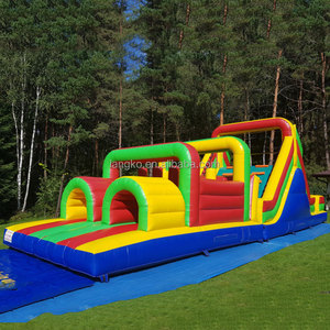 Gran oferta, tobogán de castillo inflable, Combo personalizado, tobogán de castillo hinchable, carrera de obstáculos inflable a la venta - Product Image 4