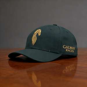 Casquette de baseball style polo unie vierge sportive à 6 panneaux avec boucle réglable, en denim pour sublimation, personnalisable, type 'Dad Hat', Gorras - Product Image 2