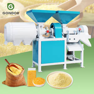 Machine à éplucher le maïs pour la fabrication de semoule de maïs commerciale, prix de gros, éplucheur de son de maïs et de semoule avec nettoyage - Product Image 1