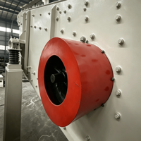 Crible vibrant 4YK1860 à 4 étages, capacité 65-586 t/h, alimentation 400 mm, 30 kW, pour station de calibrage de minerai minier
